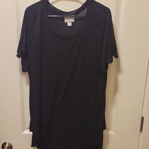 Ava & Viv Classic Black Short Sleeve Tee